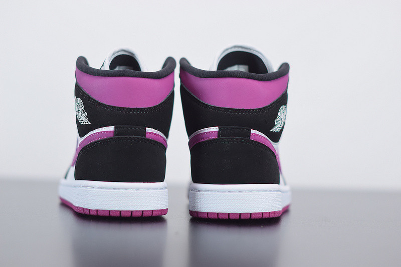 air jordan 1 mid magenta bq6472-005
