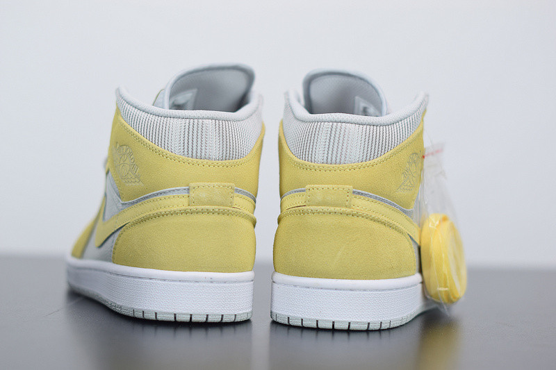 air jordan 1 mid mixed textures yellow da4666-001