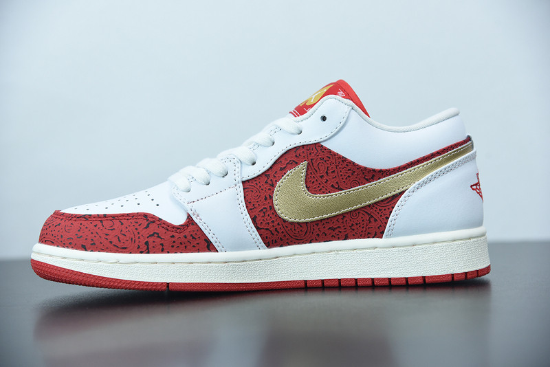 air jordan 1 low “spades” dj5185-100