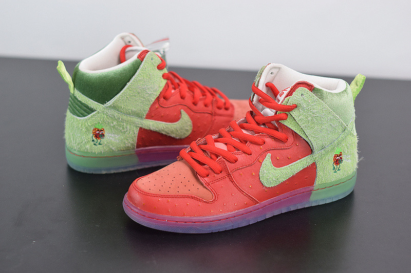 nike sb dunk high "strawberry cough" cw7093-600