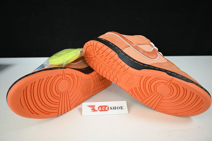 concepts x nike sb dunk low "orange lobster" fd8776-800