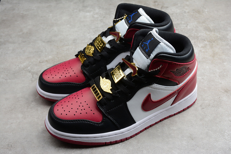 air jordan 1 mid se black dark beetroot（w）cz4385-016