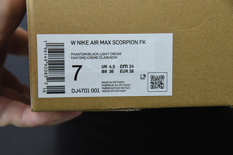 nike air max scorpion "phantom" dj4701-001