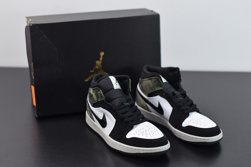 air jordan 1 mid “camo” cw5490-001