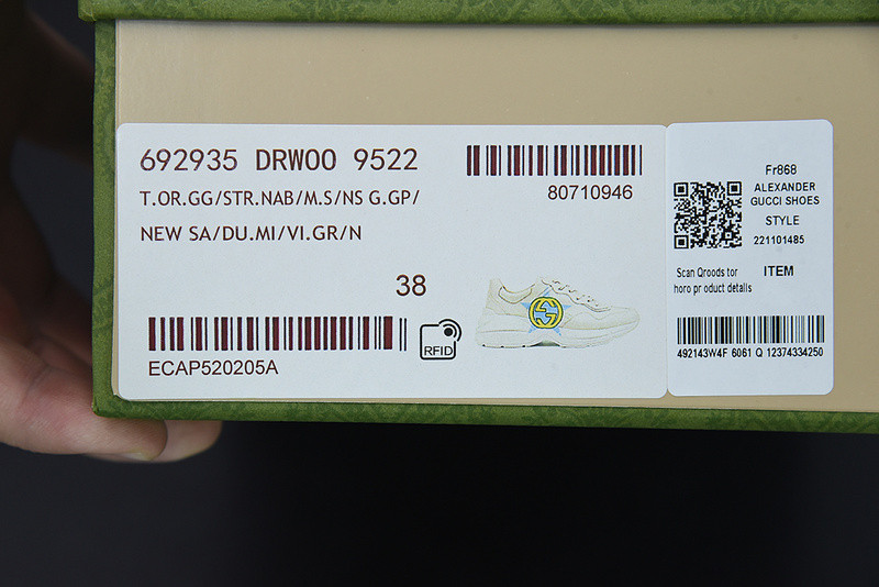 g*u*i rhyton sneaker