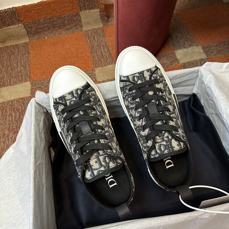 DIO* B23 LOW-TOP SNEAKERS IN OBLIQUE