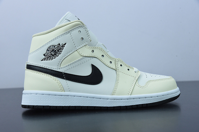 air jordan 1 mid “coconut milk” bq6472-121