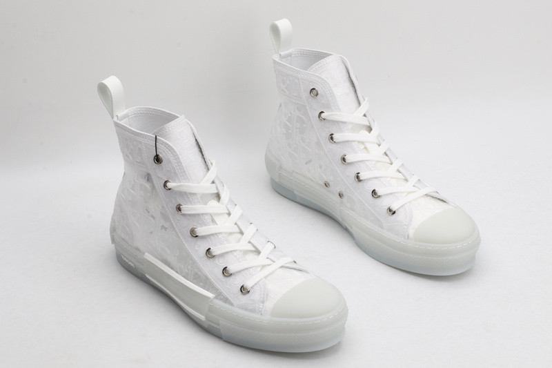 dio* b23 oblique high-top sneaker
