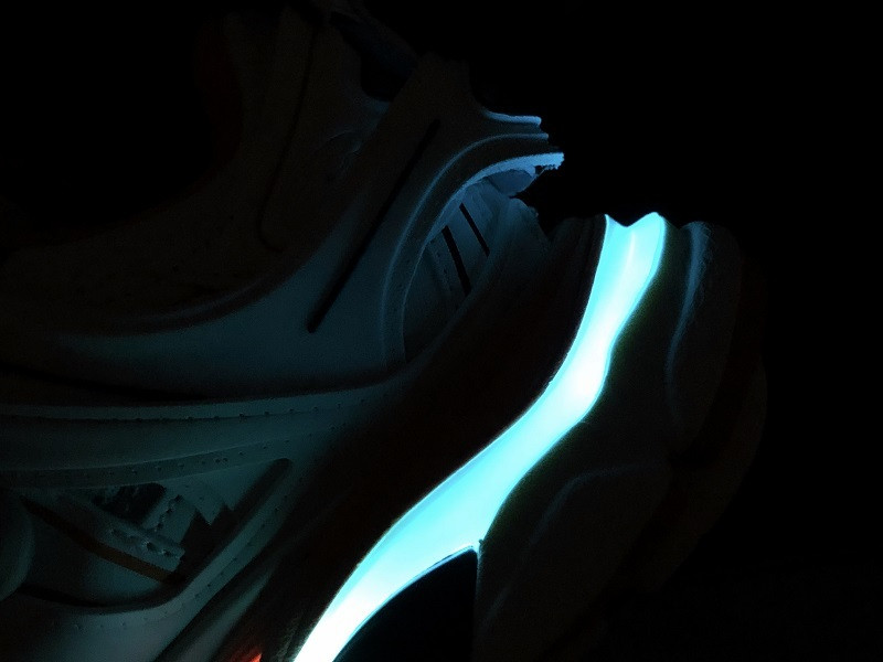 bc track mule clear sole sneakers 3.0 led