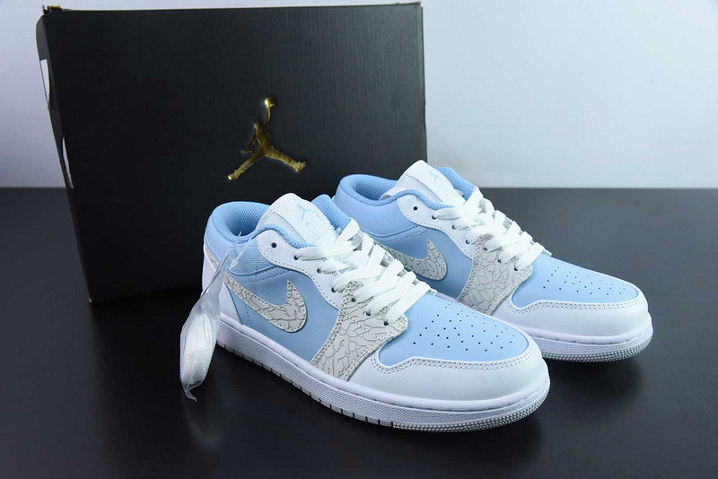 Air Jordan 1 Low Stomps On With “Elephant Print” IB7692-400